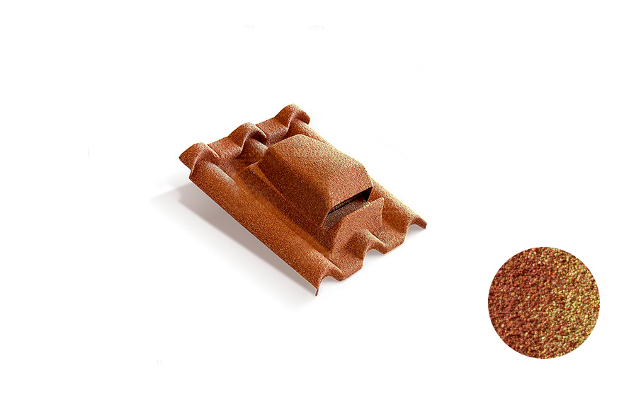 Кровельный вентилятор Metrotile RV75 Gallo Terracotta yellow