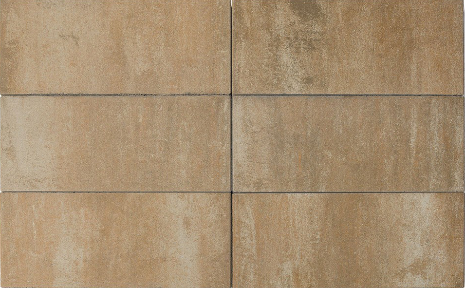 Плитка тротуарная BRAER Сити Color Mix Плато, 300*300*80 мм
