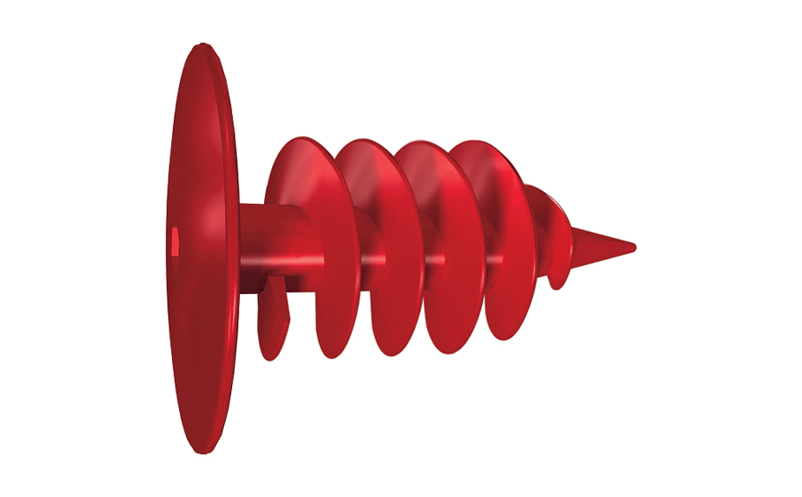 Винтовой дюбель Termoclip-стена R, 28*70 мм