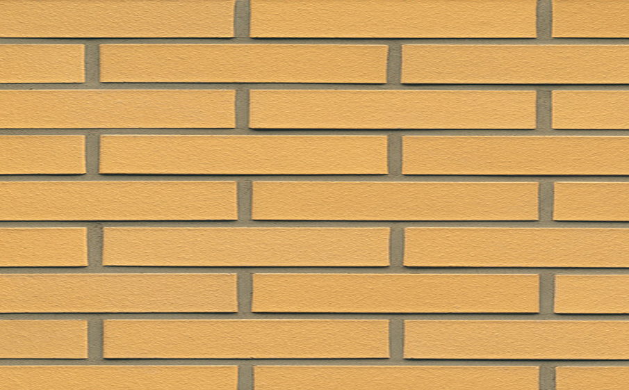 Кирпич клинкерный Westerwaelder Klinker Nr 01 Niederlausitzer Gelb, 290*60*40 мм