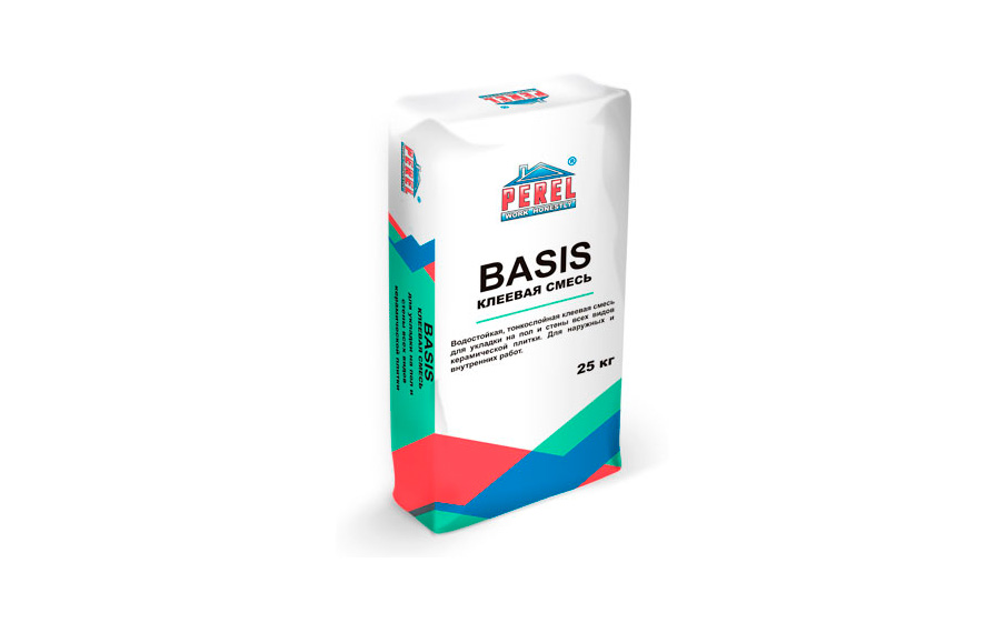 Клеевая смесь Perel Basis 5311 зимняя, 25 кг