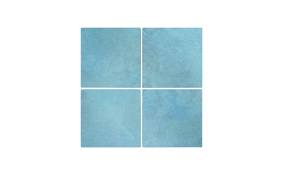 Плитка Gres Aragon Ocean Turquoise матовая 147*147*85 мм