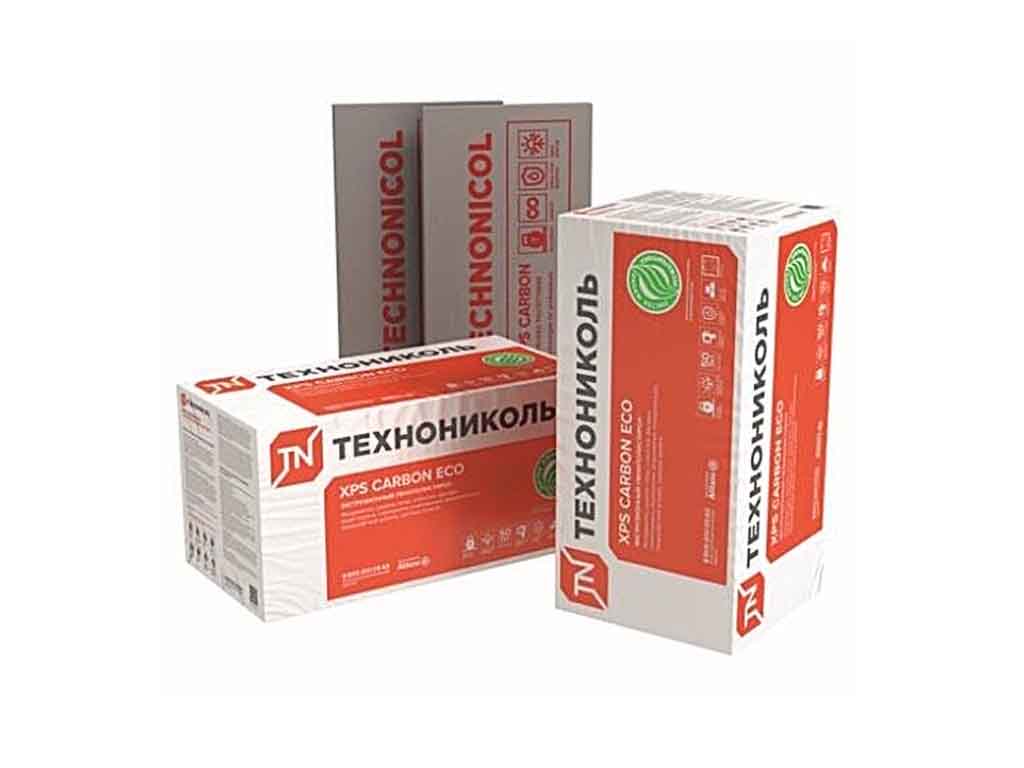 Экструдированный пенополистирол Технониколь XPS Carbon Eco TB, 1200*600*300 мм