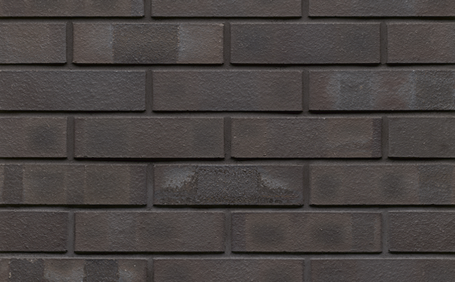 Кирпич клинкерный Westerwaelder Klinker Nr 05KS Eisenschmelz-Schwarzbraun Kohle Spezial, 250*120*65 мм