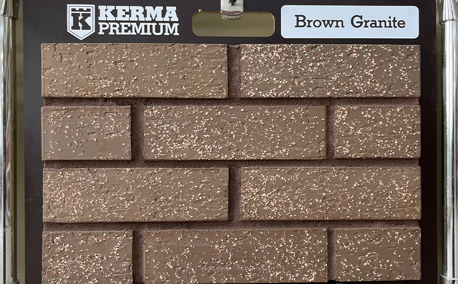 Кирпич облицовочный ТМ Kerma Premium Гранит 250*120*65 мм