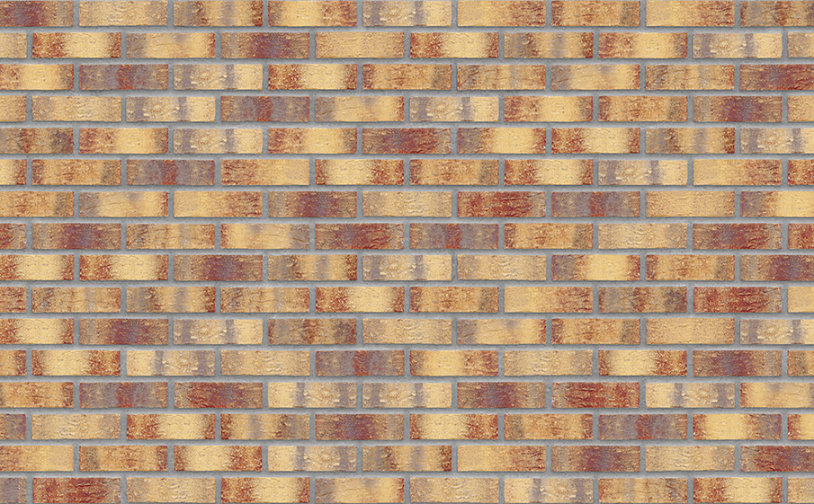 Клинкерная плитка под кирпич King Klinker Old Castle Rainbow brick HF15 240*71*10 мм
