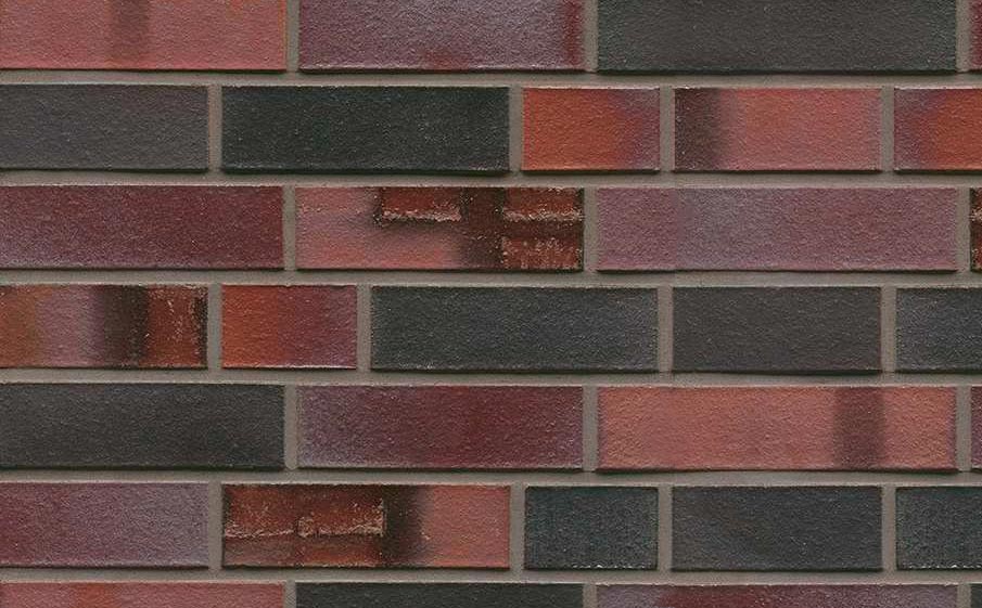 Кирпич клинкерный Westerwaelder Klinker Nr 29S Schwarzblau-bunt Spezial, 240*115*71 мм