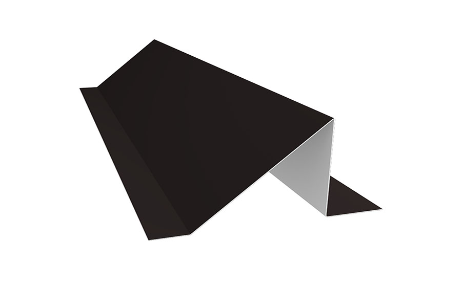 Планка снегозадержания Grand Line, 0,45, Drap TX RAL 9005, 2,5 м