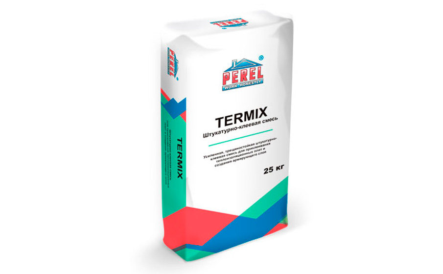 Штукатурно-клеевая смесь Perel Termix-M 5320 зимняя, 25 кг