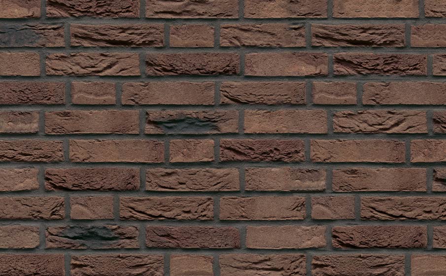 Кирпич облицовочный ручной формовки Muhr Nr 20, Ruhrtal Mangan, 210*45-50*50 мм по выгодным ценам