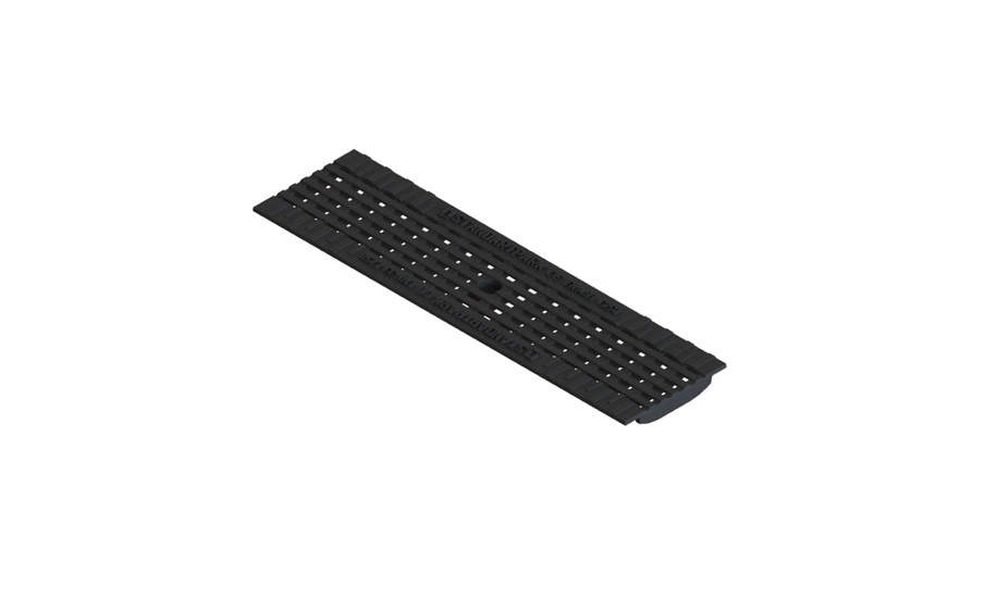 Решетка водоприемная Standartpark Basic DN100 чугунная, ячеистая, антикаблук
