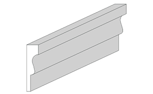 Декоративный элемент Lear LB 37/12, 120*30 мм