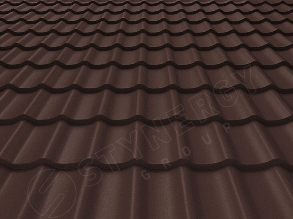 Металлочерепица Stynergy СМ Классик CORUNDUM50® матовый RAL 8017