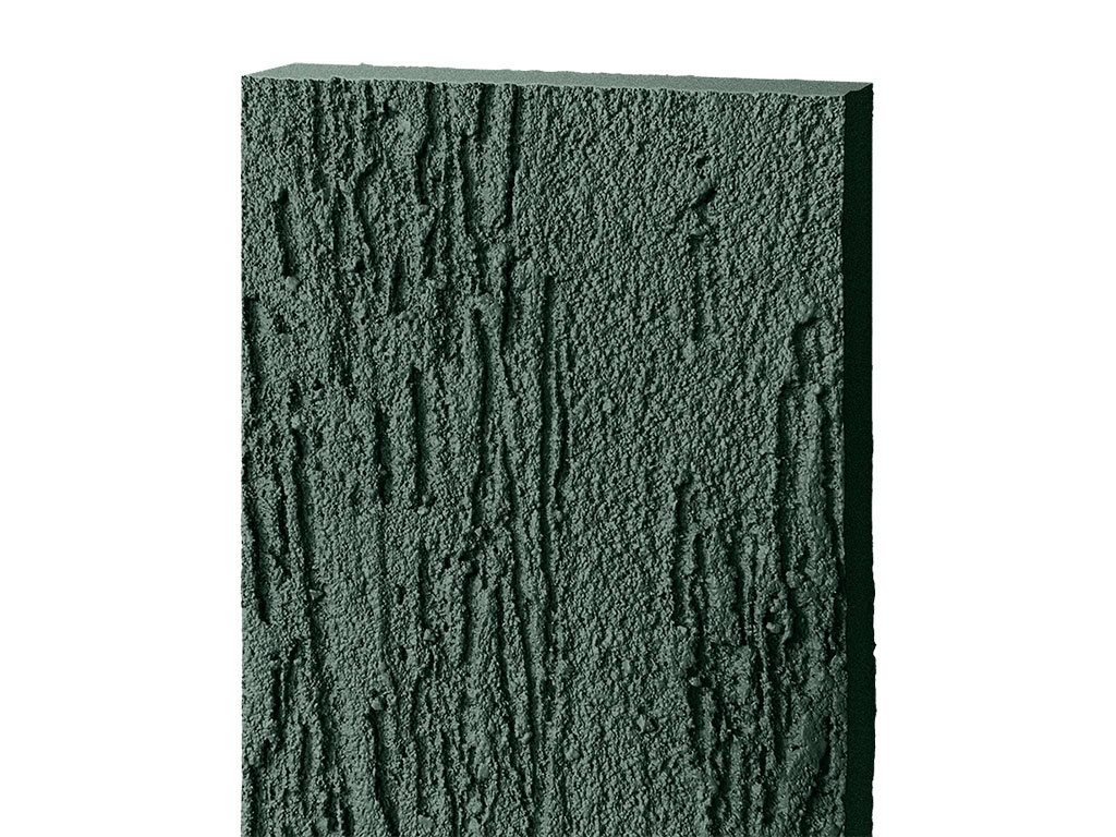 Фиброцементная панель БЕТЭКО Короед RAL 6009 (пихтовый зеленый), 1500*1200*8 мм