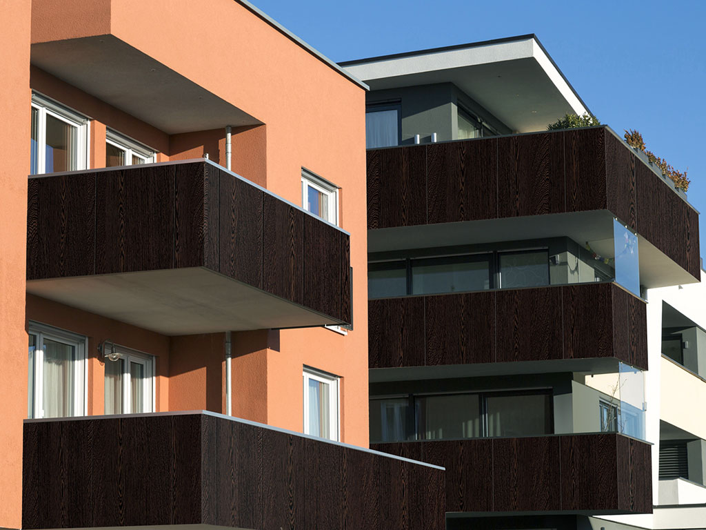 HPL-панель Greenlam Woods SUD 9102 Innate Wenge двухсторонняя, 3050*1300*10 мм
