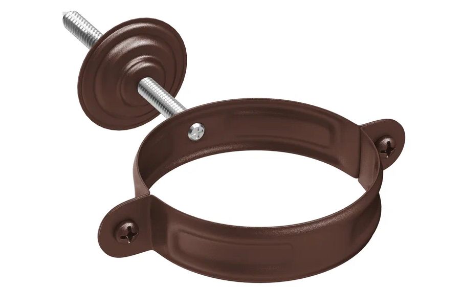 Хомут с комплектом крепления Aquasystem PURAL MATT RAL 8017 для системы D 150/100