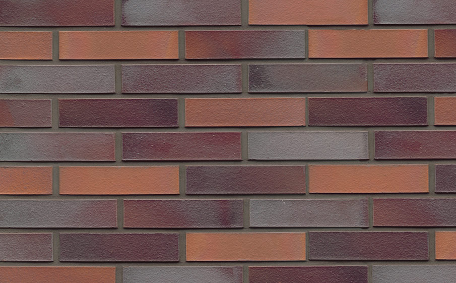 Кирпич клинкерный Westerwaelder Klinker Nr 12 Blaurot-bunt, 290*60*71 мм