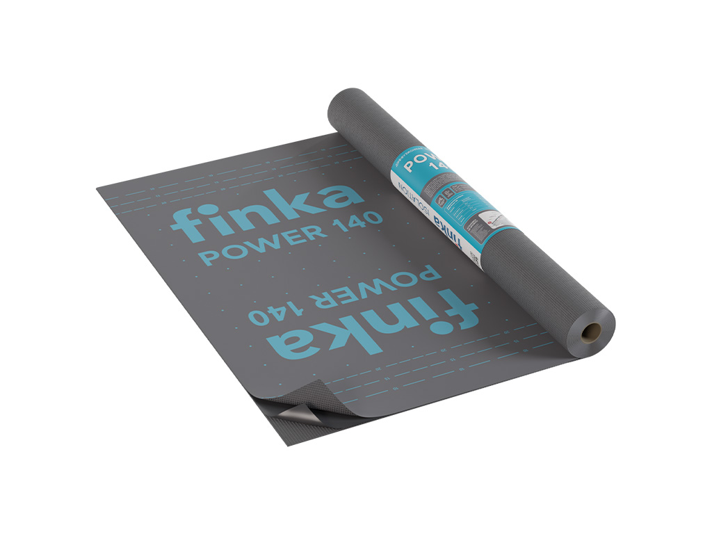 Диффузионная мембрана Finka Power 140, 1,5*50 м, плотность 140 гр/м2