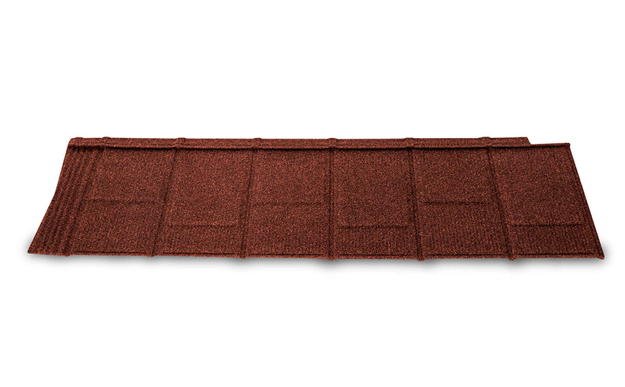 Композитная черепица рядовая Metrotile IShingle Red