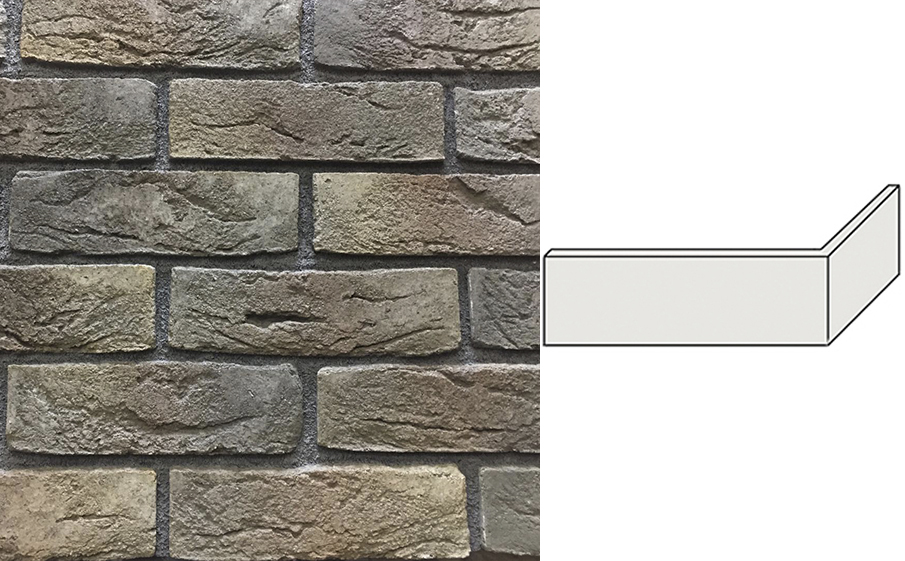 Декоративный кирпич Redstone Dover brick DB-75/U, 227*100*71 мм