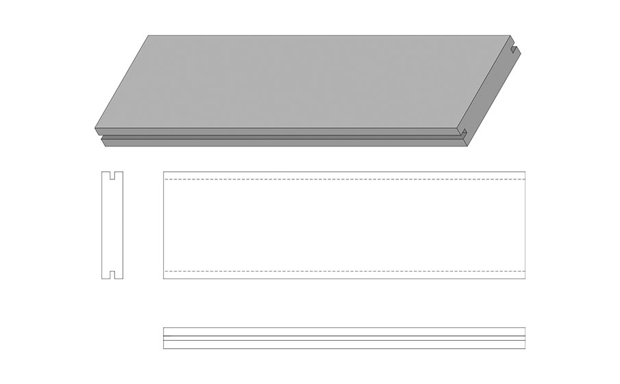 Клинкерная облицовочная плитка King Klinker King size для НФС, LF15 Another brick, 240*71*17 мм