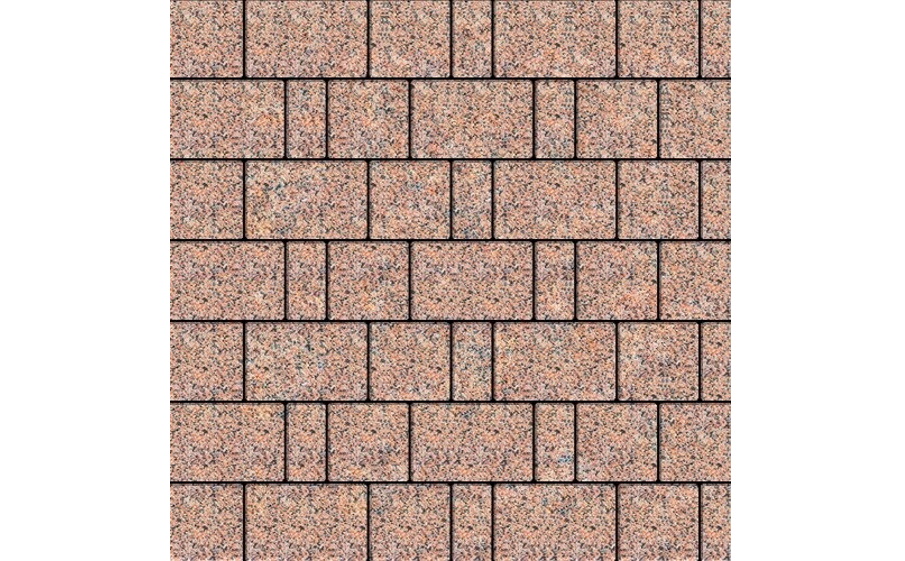Плитка тротуарная SteinRus Бельпассо А.23(М).Псм.4, Backwash, Яшма, толщина 40 мм