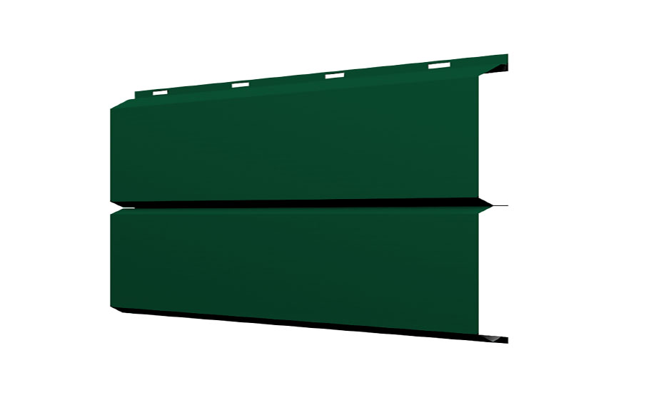 Софит Grand Line ЭкоБрус без перфорации 0,345, 0,5 Satin RAL 6005