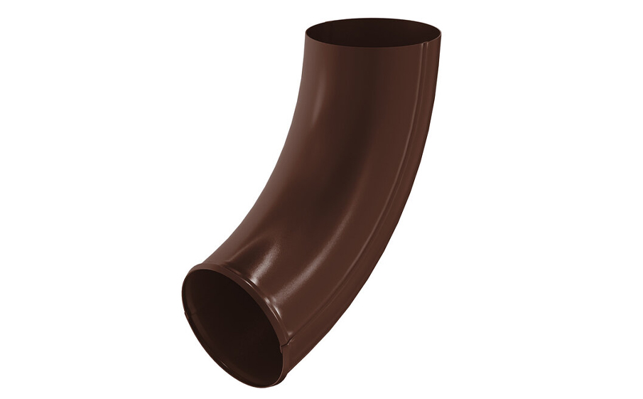 Отвод трубы Aquasystem PURAL RAL 8017 для системы D 125/90
