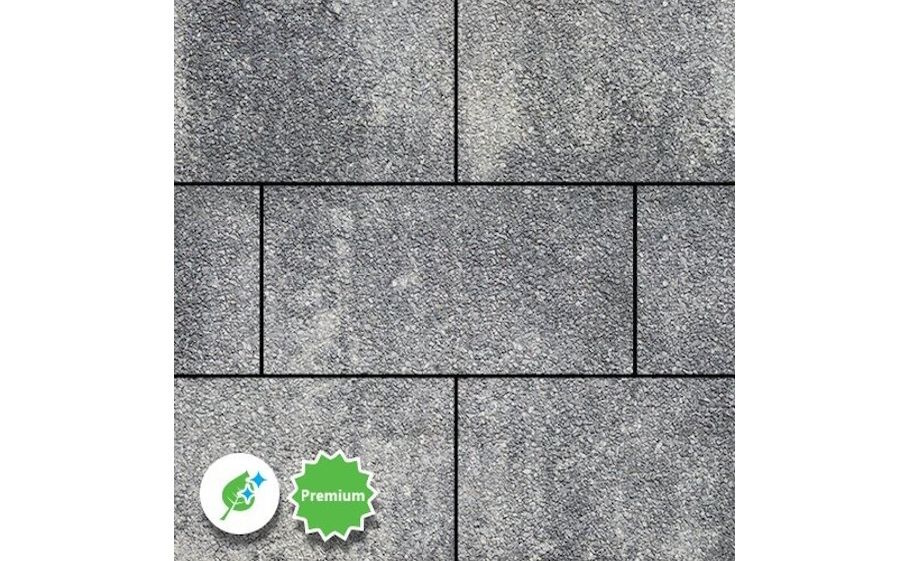 Плитка тротуарная SteinRus, Парк Плейс Б.3.П.6, Native, ColorMix Актау, 600*300*60 мм