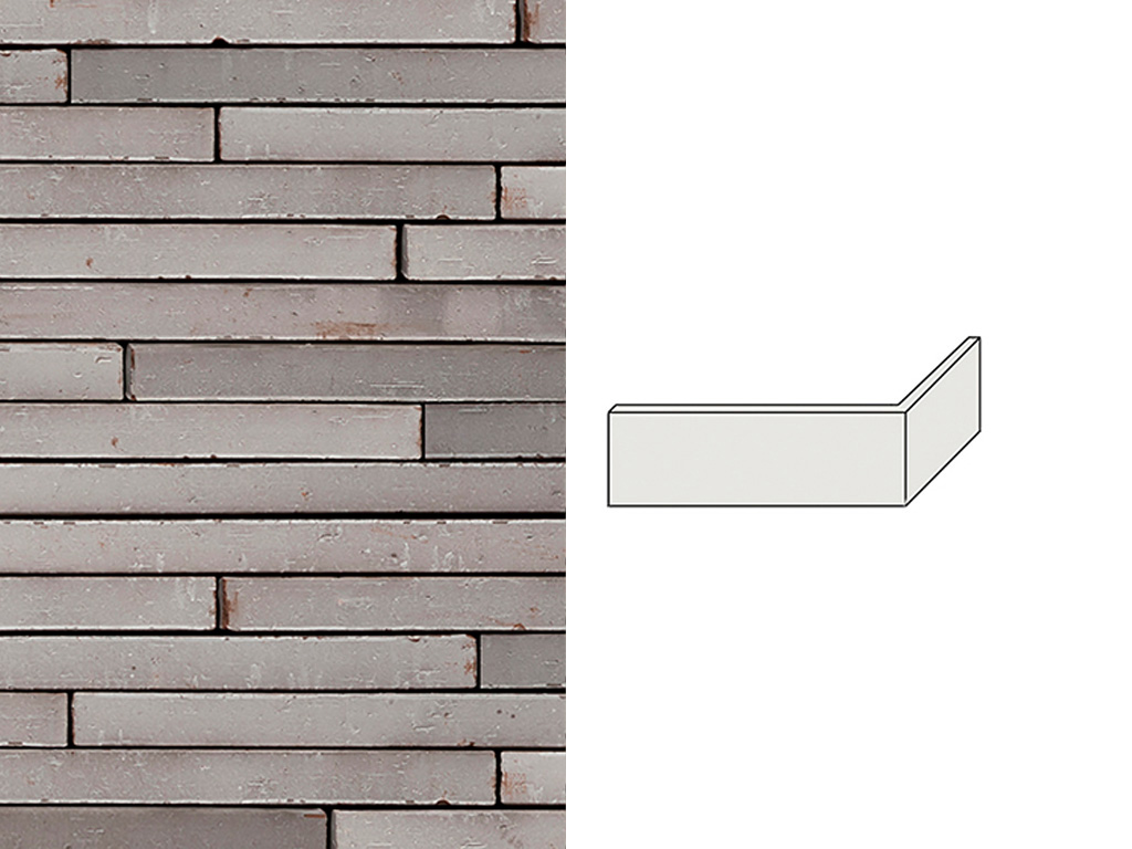 Кирпич угловой ригельный S.Anselmo Corso VTB Standard, 450/100*50*40 мм