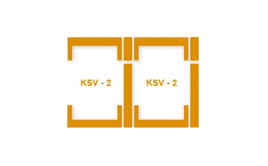 Часть комбинированного оклада FAKRO KSV-2, 660*980 мм