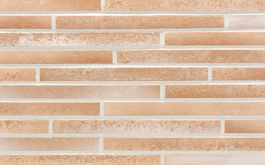 Клинкерная плитка Stroeher Stiltreu 454 creme-weiss рельефная, 490*40*14 мм