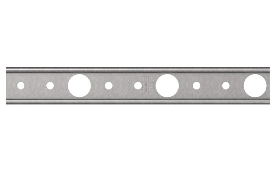 Рейка прижимная стальная РС 4 Termoclip, 3000*31*2 мм