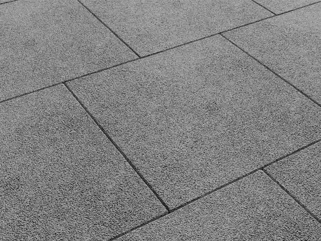 Плитка тротуарная Квадрат Б.5.К.6 гранит белый, 500*500*60 мм 