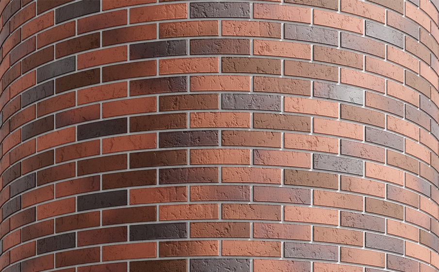 Кирпич облицовочный Красная Гвардия Аллегро, 250*120*65 мм