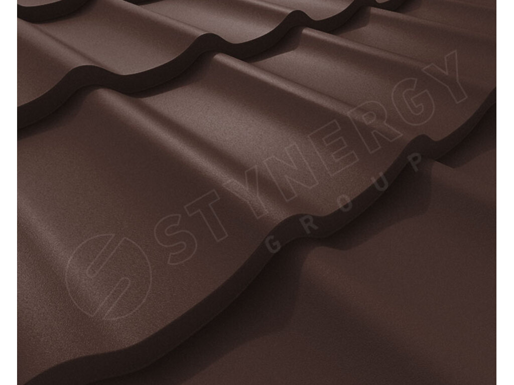 Металлочерепица Stynergy СМ Классик CORUNDUM50® матовый RAL 8017