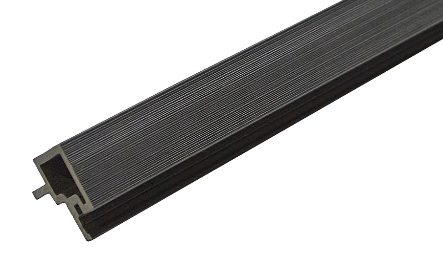 Угловой профиль реечной фасадной панели CM Волл (CM Wall) Черное дерево (Black wood), 3000*56*49 мм