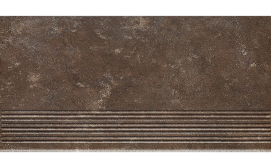Клинкерная ступень Paradyz Ilario Brown, 600*300*8,5 мм