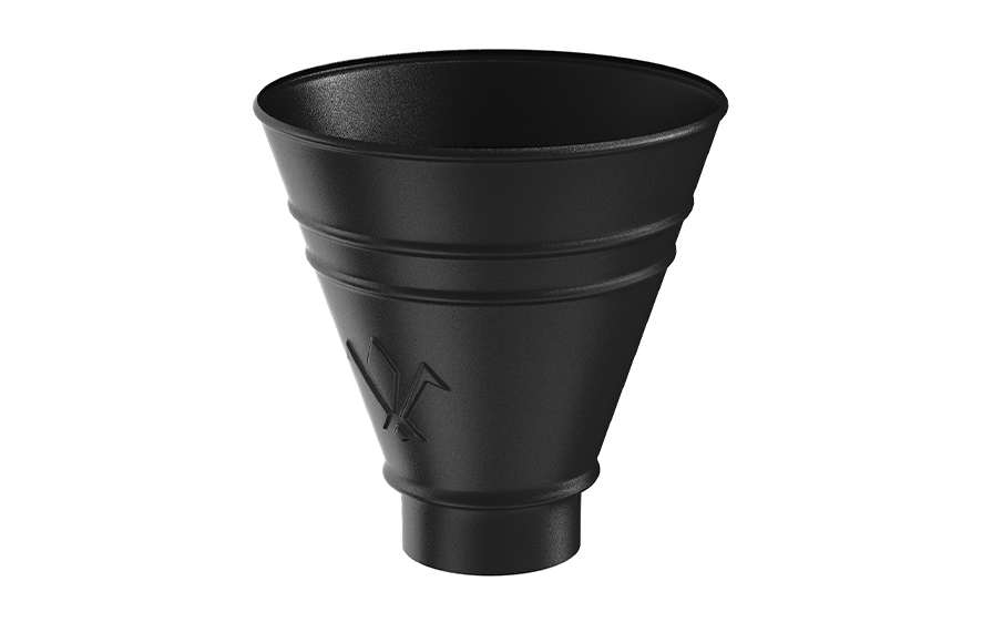 Воронка водосборная круглая Aquasystem PURAL MATT RR 33 для системы D 150/100