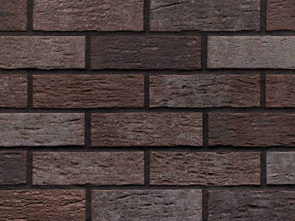 Клинкерная плитка под кирпич King Klinker Old Castle Dark fortress HF19, 240*71*10 мм