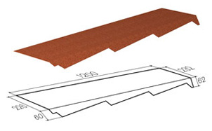 Примыкание резное левое Gerard Bark, 1200*232 мм