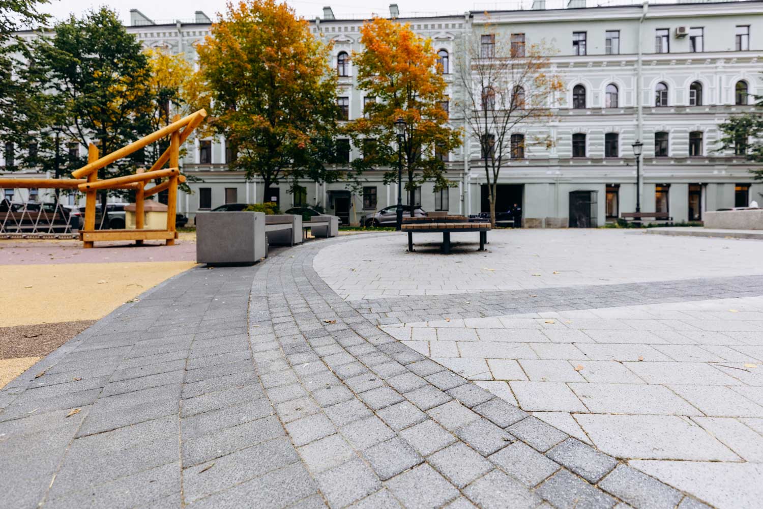Плитка тротуарная Готика Granite FERRO, Квадрат В.1.К.8, Исетский 100*100*80 мм