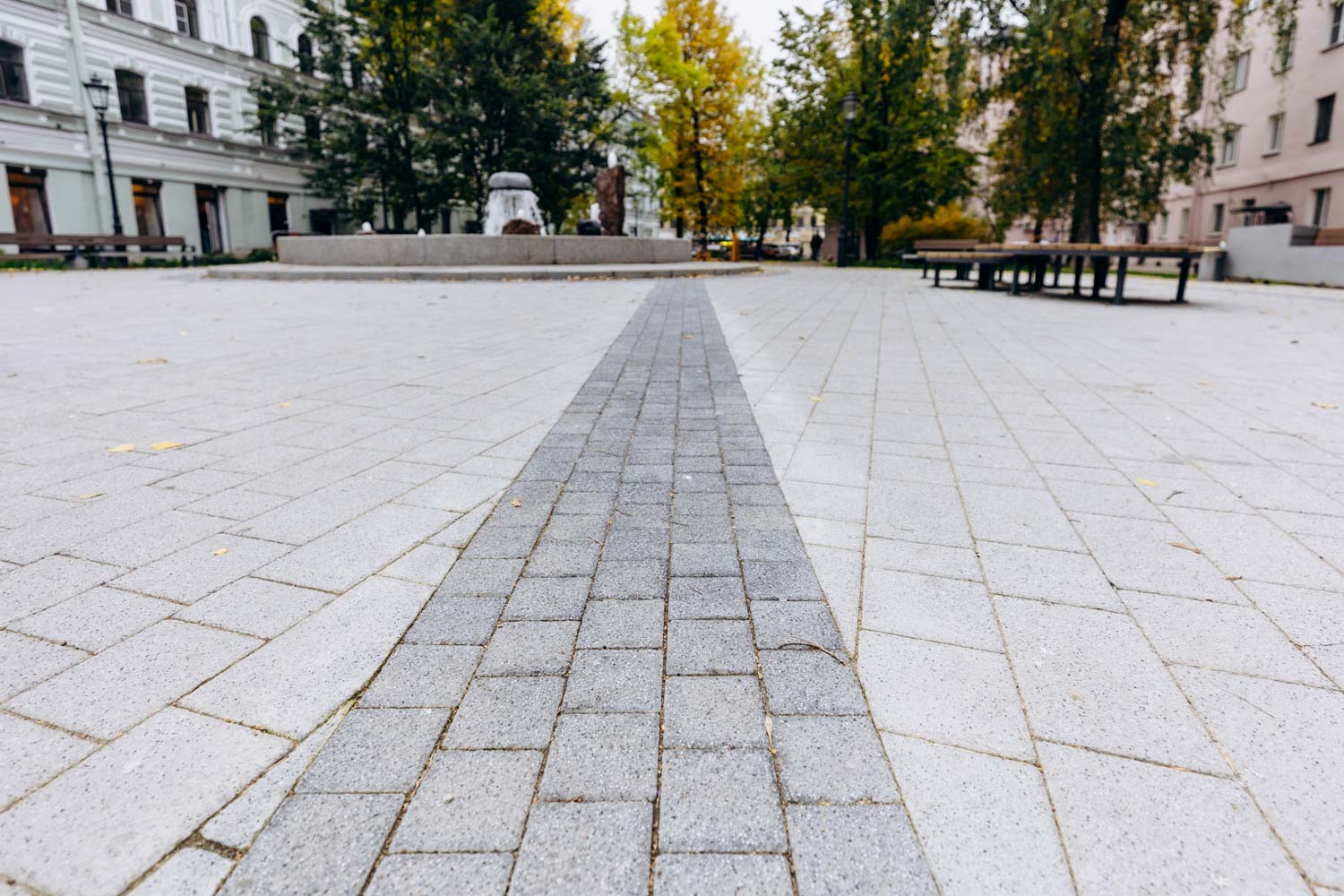 Плитка тротуарная Готика Granite FERRO, Квадрат В.1.К.8, Исетский 100*100*80 мм