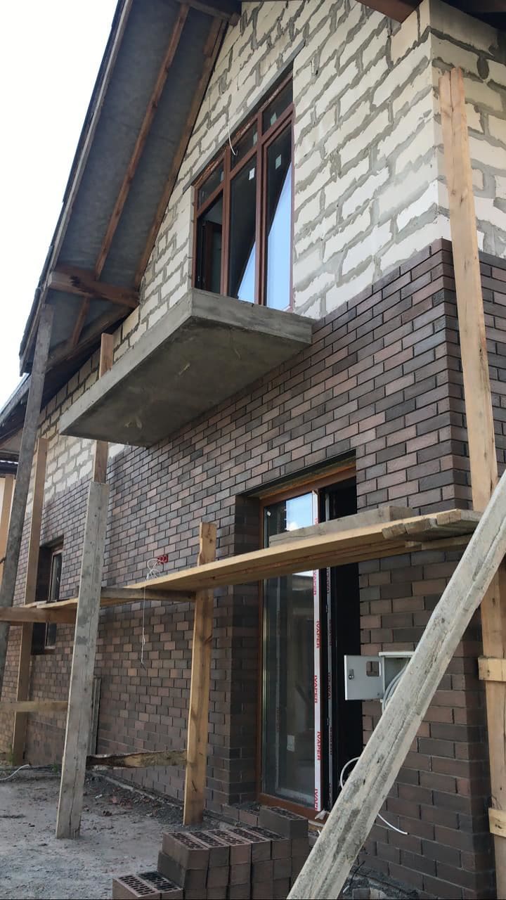 Кирпич облицовочный Вышневолоцкая керамика Графит дуб, 250*85*65 мм