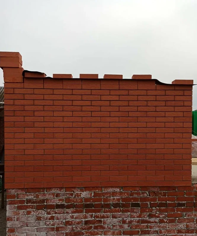 Кирпич облицовочный Вышневолоцкая керамика Красный лава, 250*120*65 мм