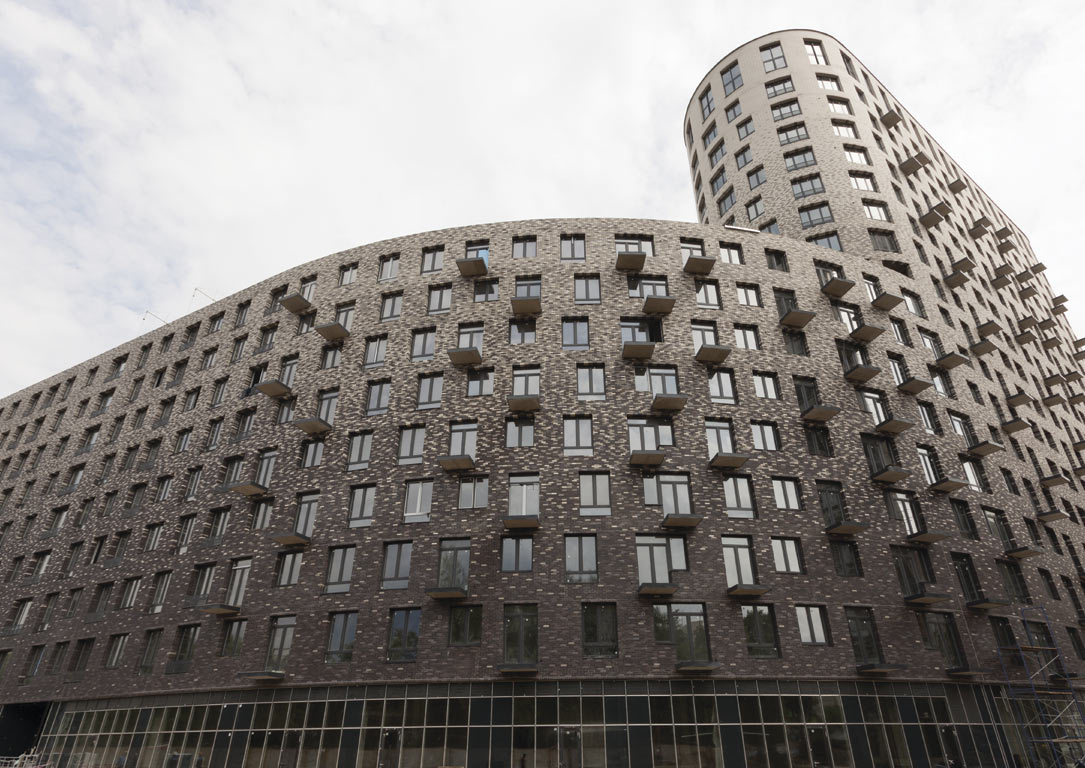 Кирпич Roben Oslo perlweiss glatt клинкерный, 240*115*71 мм