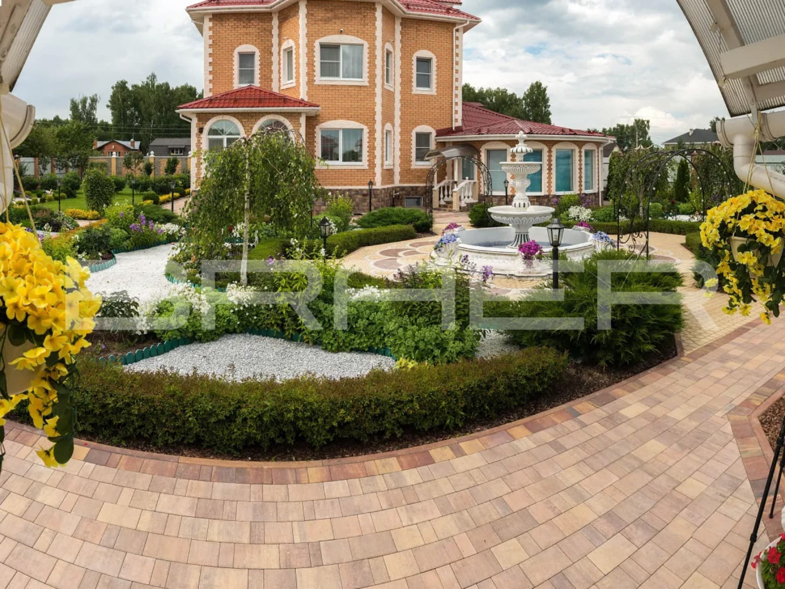 Плитка тротуарная BRAER Старый город Ландхаус Color Mix Прайд, толщина 60 мм