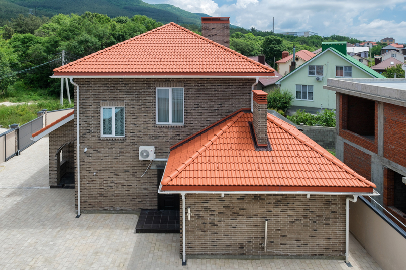 Водосточная система Aquasystem PE dRain 125/90 мм RR 20