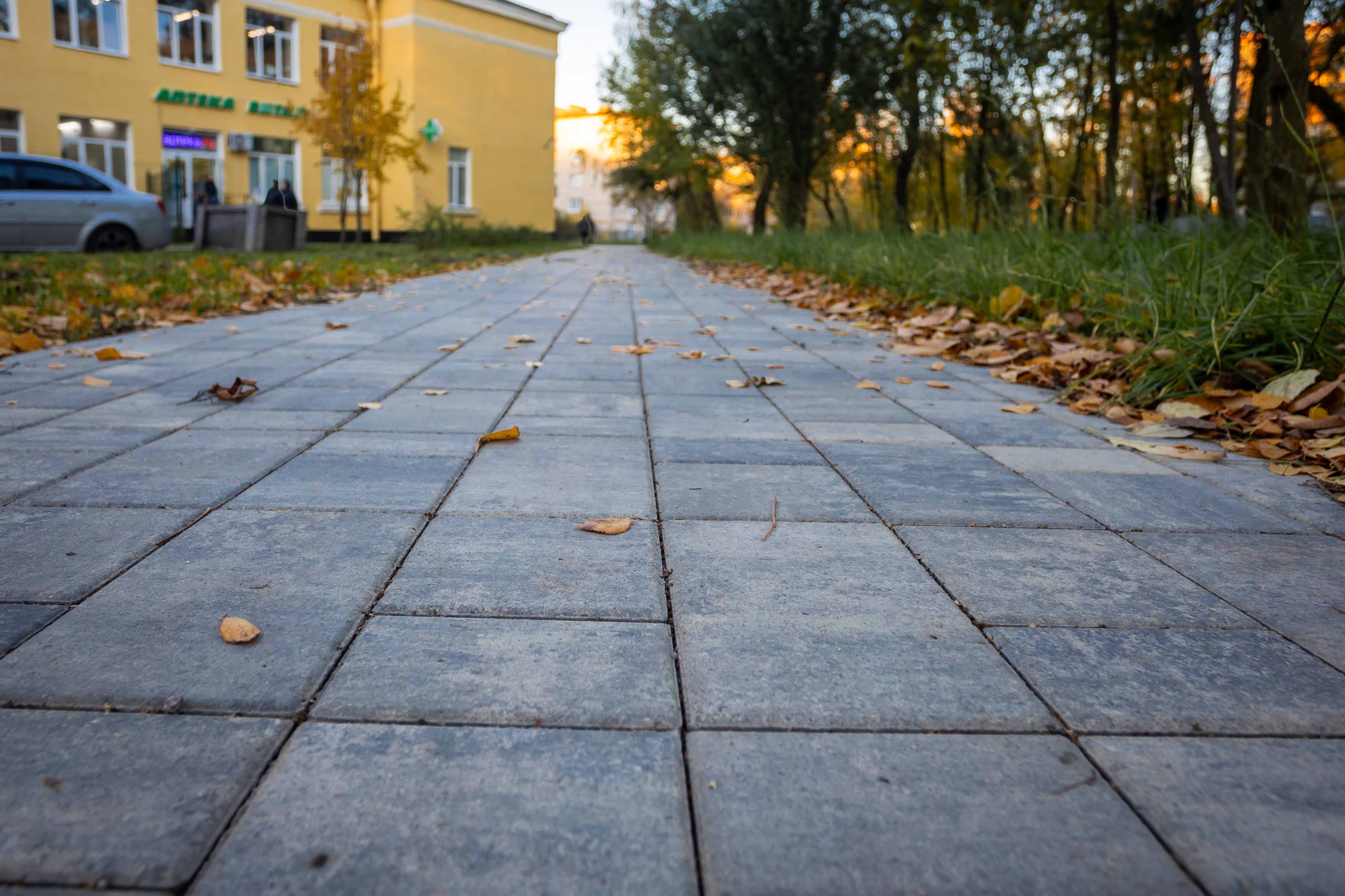 Плитка тротуарная Старый город Б.1.Фсм.6 искусственный камень шунгит, комплект 3 шт, толщина 60 мм
