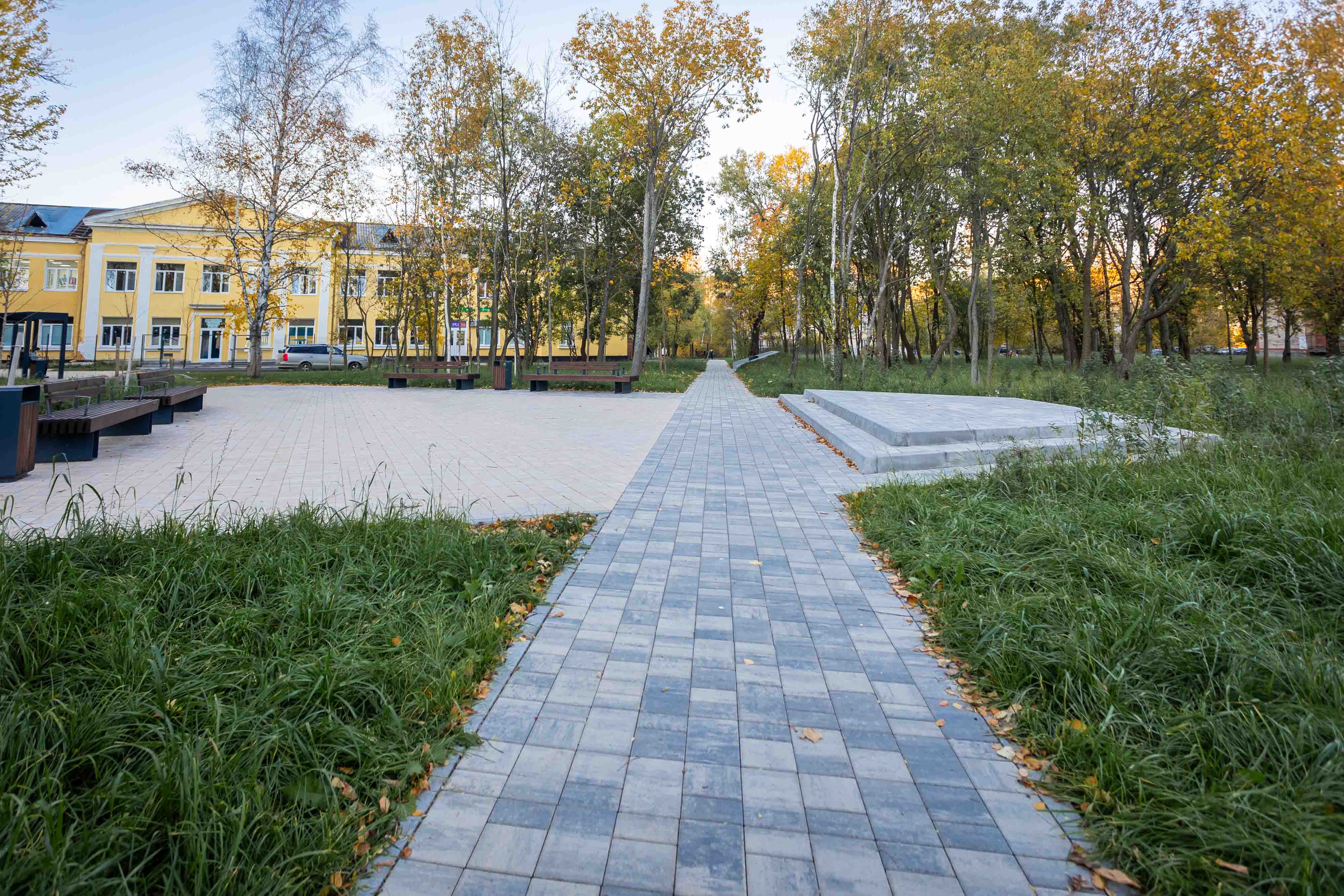 Плитка тротуарная Старый город Б.1.Фсм.6 искусственный камень шунгит, комплект 3 шт, толщина 60 мм
